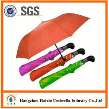 Günstigen Preisen!! Fabrik Versorgung intelligente Größe 2 Falte Regenschirm mit krummen behandeln